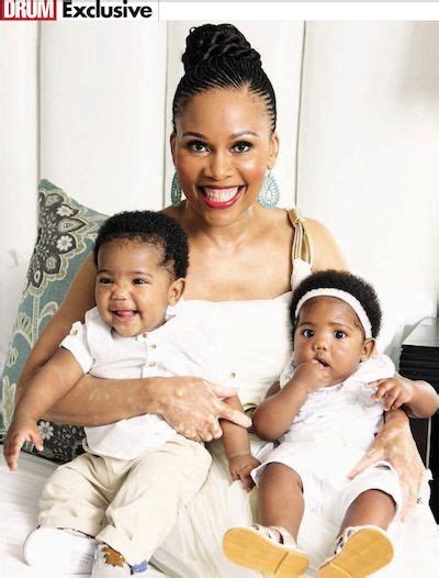 leleti khumalo and her children